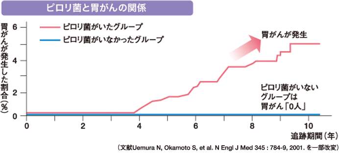 ピロリ菌と胃がんの関係